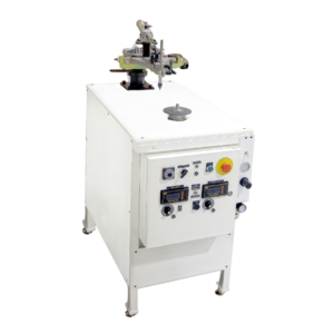 SAGA 100R-ES Spindle Polisher. Designed for individual Optical Polishing